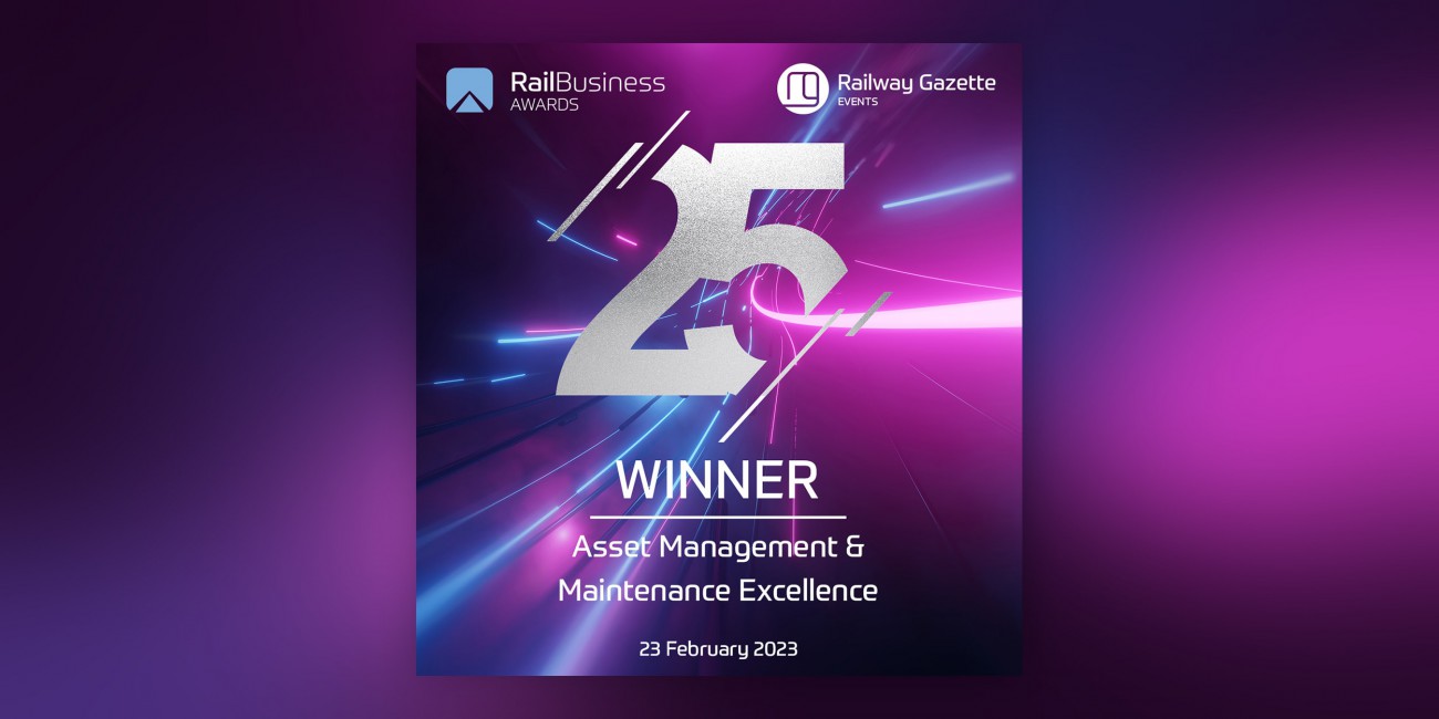 Rail Business Awards Winner